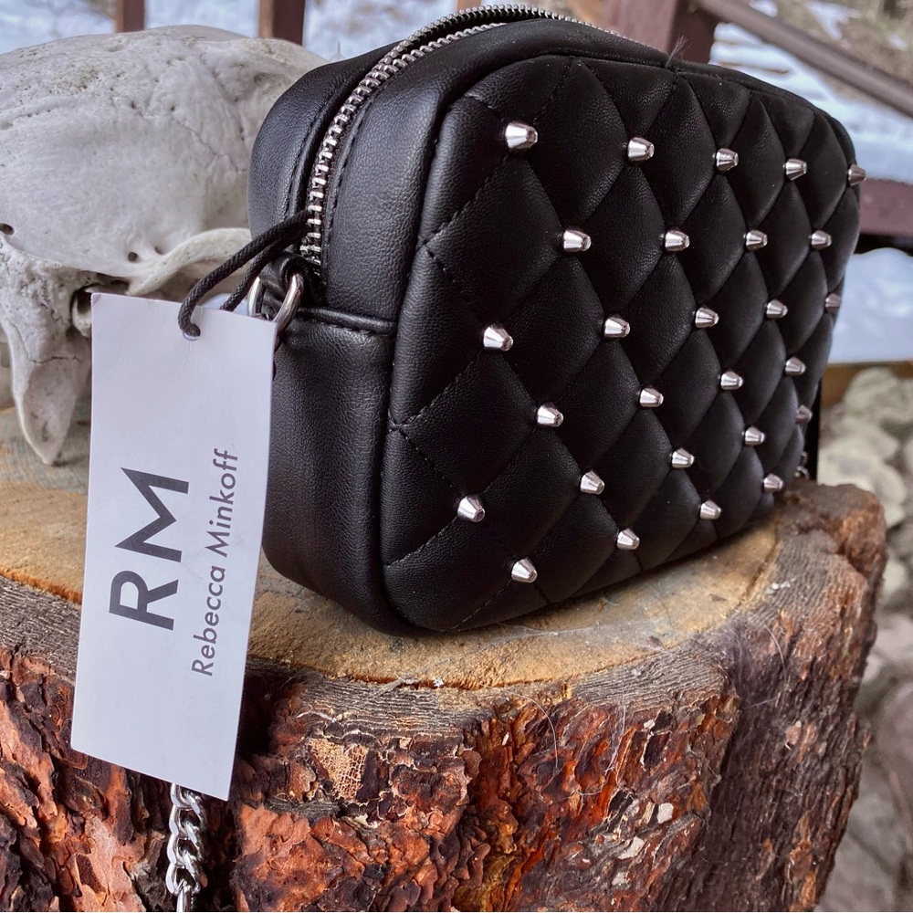 Rebecca Minkoff Studded Black Crossbody Purse
